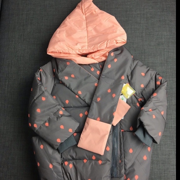 Down Clothing Sets 2 PCS Coat+Trousers Winter Kids - Picture 2 of 4